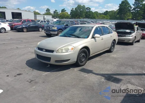 2008 Chevrolet Impala Police from USA, damaged, VIN 2G1WS553281334043